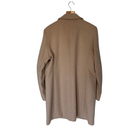 NWT RW&CO NUDE PINK TWILL PEA  COAT, US XL - Picture 2 of 9